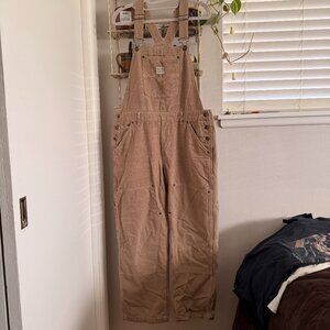 P&Co Tan Canvas Overalls